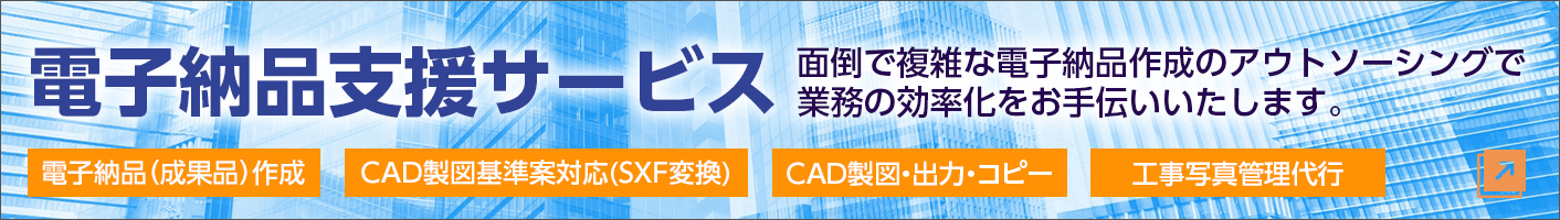 電子納品支援サービス 電子納品支援サービス